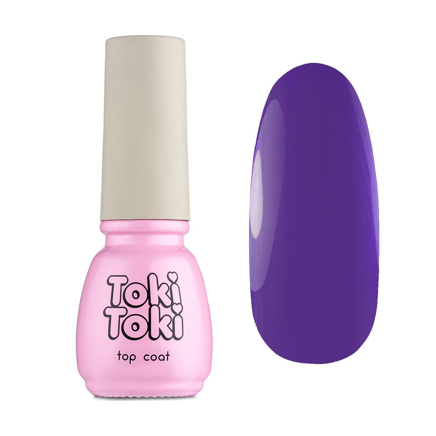 Топ для гель-лаку Toki Toki Plexi Top без липкого шару, 06, 5 мл