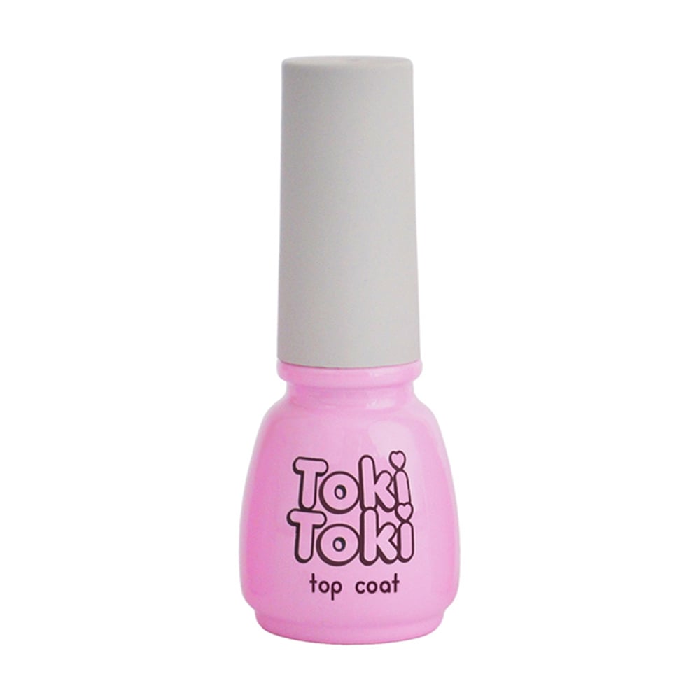 Топ для гель-лаку Toki Toki White Dot Top без липкого шару, 5 мл